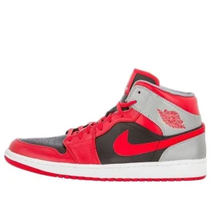 Air Jordan 1 Mid 'Fire Red' 554724-603