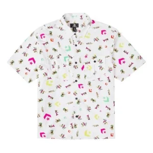 Converse Park Gym All Over Print Shirt Asia Sizing 'White' 10023152-A01
