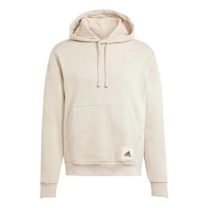 adidas Lounge Fleece Hoodie 'Wonder Beige' IM0478