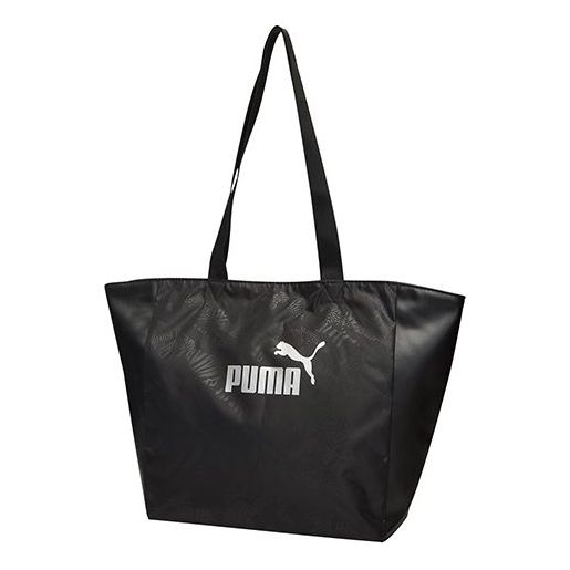 (WMNS) PUMA Core up Large Shopper Bag 'Black White' 076971-01
