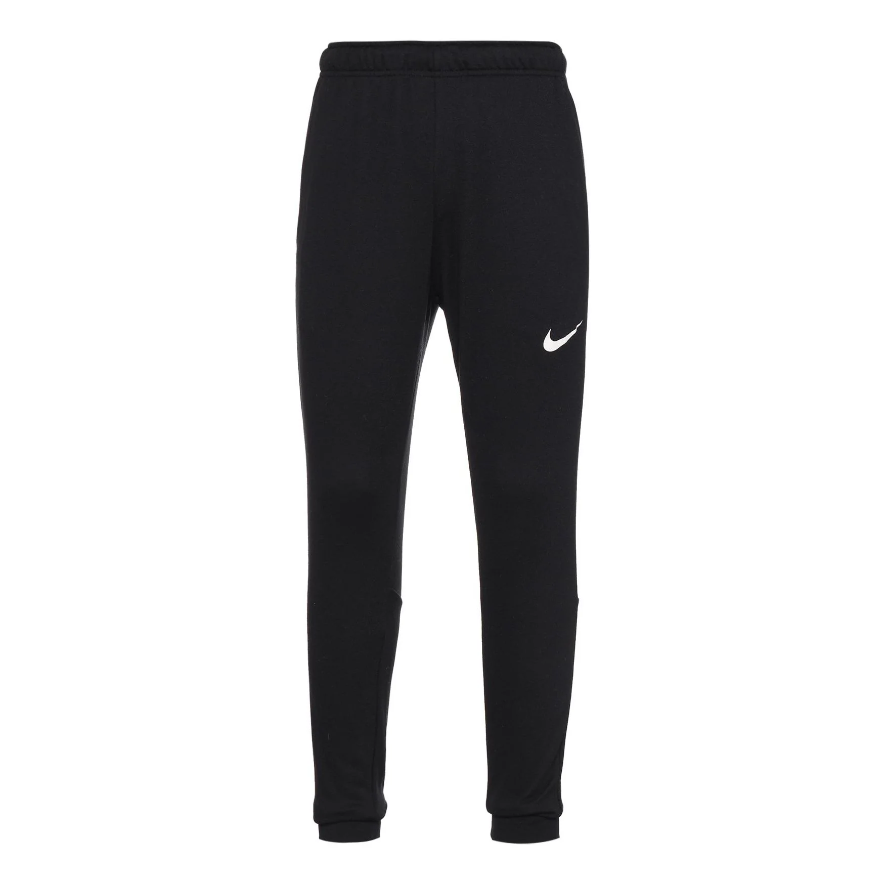 Nike Casual Sports Logo Solid Color Bundle Feet Pants Black DB4218-010
