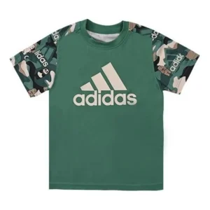 (PS) adidas Polyester T-Shirt 'Green' IA8214