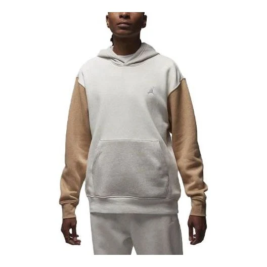 Air Jordan Fleece Sweatshirt 'Sail Hemp Oatmeal' FJ7774-133
