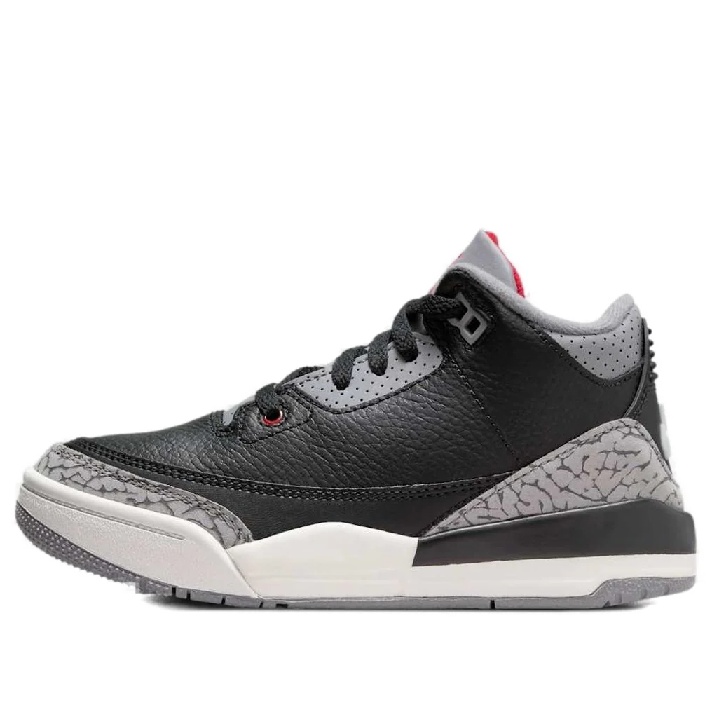 (PS) Air Jordan 3 OG 'Black Cement' 2024 DM0966-010
