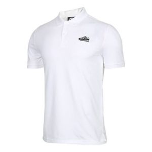 Nike Sports Short Sleeve lapel Polo Shirt White AR2322-100