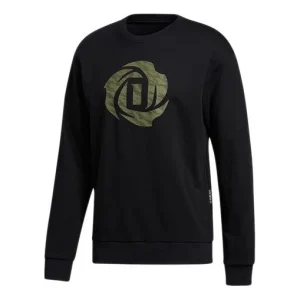 Men's adidas Basketball Sports Pullover Black GP6115