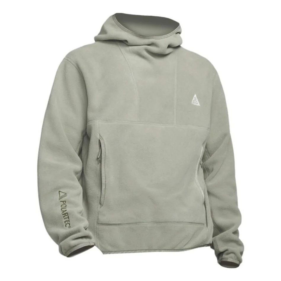 Men's Nike x ACG Polartec Wolf Tree Parker Casual Sports Pullover Light Green CV0643-368