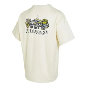 Converse Musical Frogs Tee Asia Sizing 'Beige' 10024761-A02