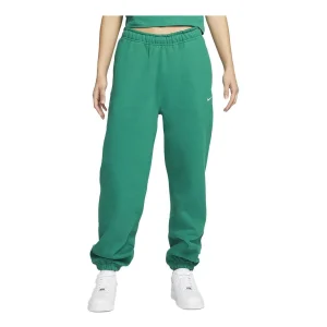 (WMNS) Nike Solo Swoosh Sweatpants 'Grass Green' CW5565-340