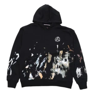 Air Jordan Artist Series by Jammie Holmes Fleece Pullover Hoodie 'Black' FD7393-010