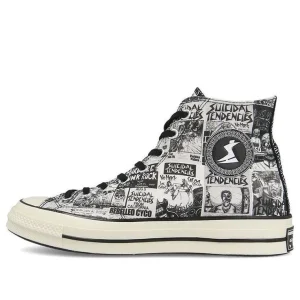 Converse Suicidal Tendencies x Chuck 70 Hi 'White Black' 162880C