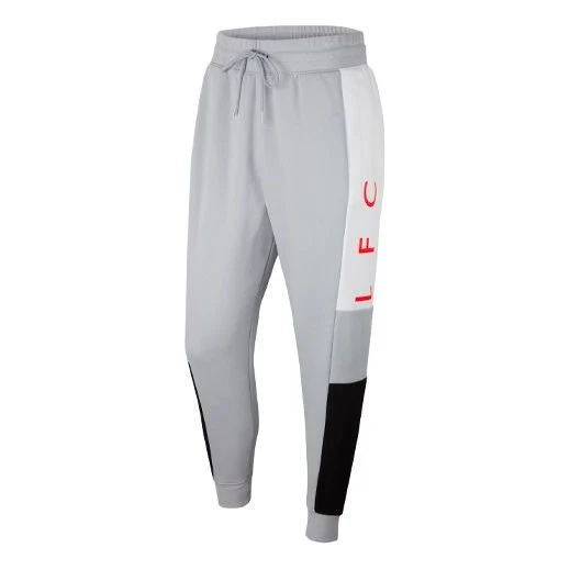 Nike Liverpool Fleece Alphabet Printing Bundle Feet Sports Long Pants Gray CZ3423-012
