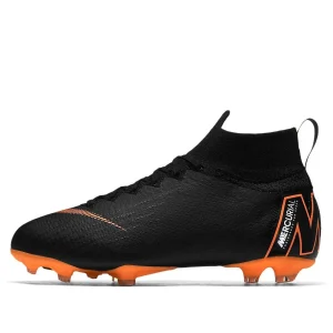 (GS) Nike Mercurial Superfly 6 Elite FG 'Black Total Orange' AH7340-081