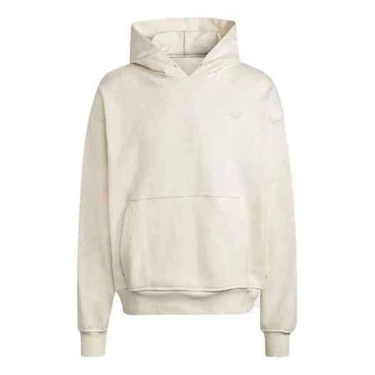 adidas originals Blue Version Series Cotton hooded Pullover Sports White H23138