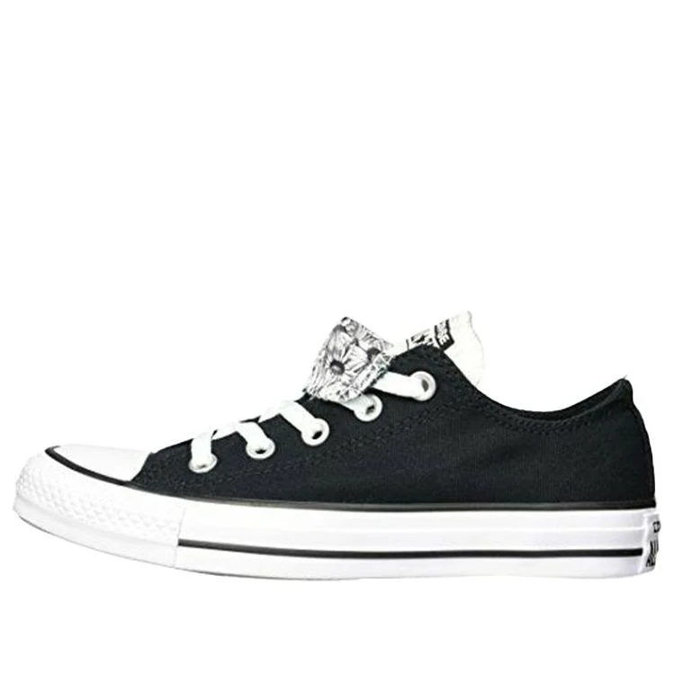 (WMNS) Converse Chuck Taylor All Star Low Classic Daisies Print 'Black' 560875F