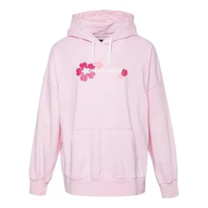 (WMNS) Converse Sakura Hoodie Asia Sizing 'Pink' 10018477-A02