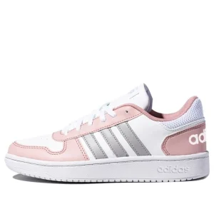 (WMNS) adidas Hoops 2.0 'Grey Pink Silver' FW5855