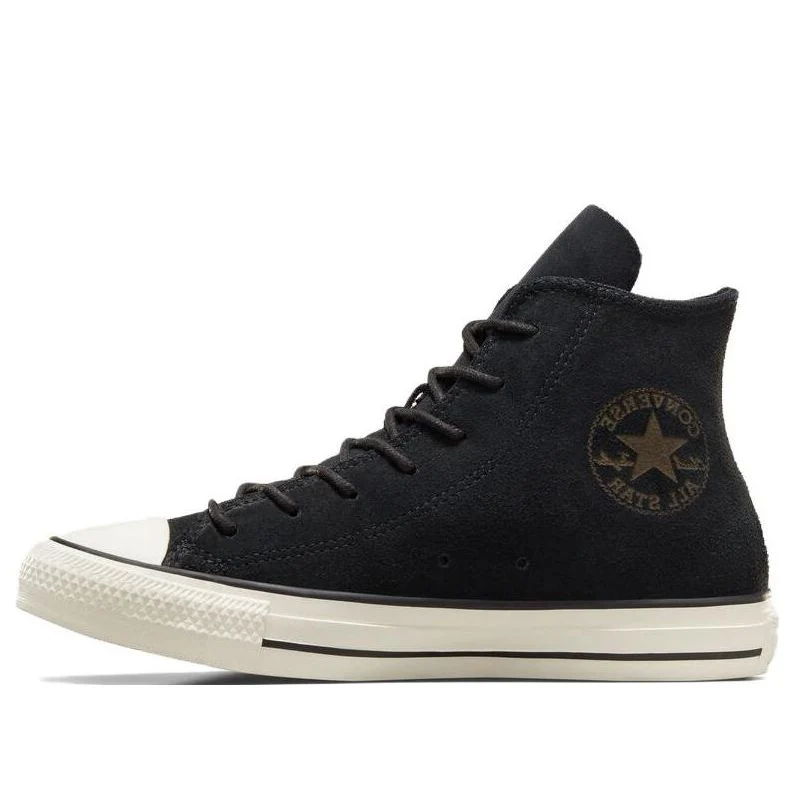 (WMNS) Converse Chuck Taylor All Star High 'Mono Suede - Black' A04637C