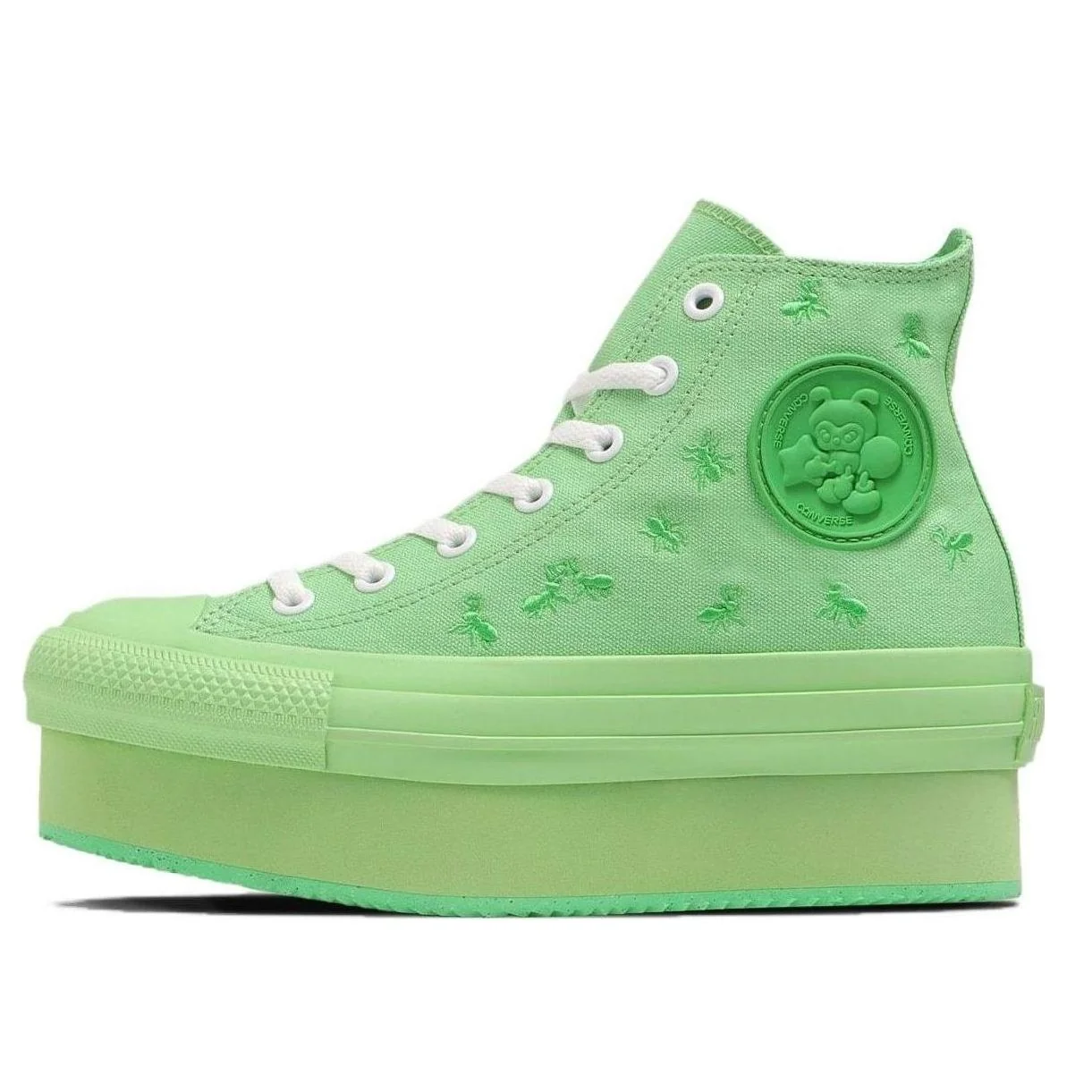 (WMNS) Converse Chuck Taylor All Star x Ancco Chunkyline Hi 'Green' 31308091