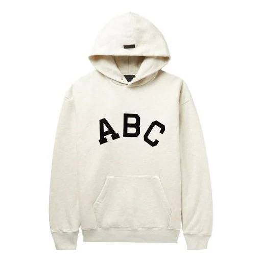 Fear of God ABC Hoodie 'Cream Heather' FOG-SS21-688