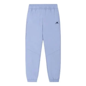 New Balance Logo Cotton Joggers Asia Sizing 'Blue' 5TC44713-LBL