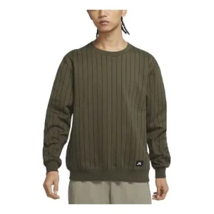 Nike Unisex SB Skateboard Round-neck Sweatshirt Green DH2637-325