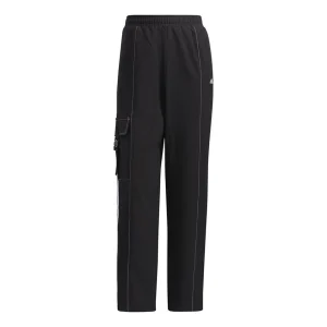(WMNS) adidas Str Pt Loose Running Training Side Pocket Sports Pants/Trousers/Joggers Black GT4406