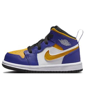 (TD) Air Jordan 1 Mid 'Lakers' DQ8425-517