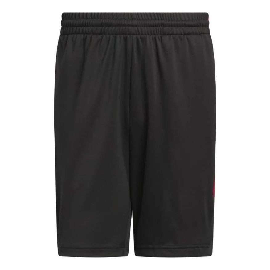 adidas Legends 3-Stripes Basketball Shorts 'Black' IC2452