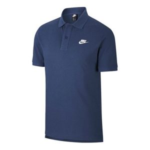 Nike Nsw Ce Polo Matchup Casual Sports lapel Short Sleeve Polo Shirt Blue CJ4456-410