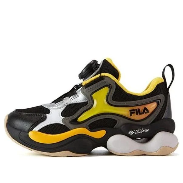 (PS) FILA Casual Sneakers 'Black Yellow' K14B311108FBA