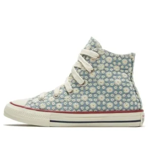 (GS) Converse Chuck Taylor All Star Denim 'Red' 668033C