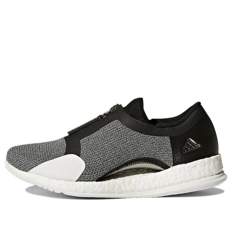 (WMNS) adidas PureBoost X Trainer Zip 'Black Silver Metallic' BY1671