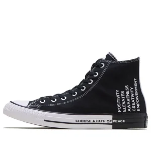 Converse Chuck Taylor All Star High 'Seek Peace - Black' 165766C