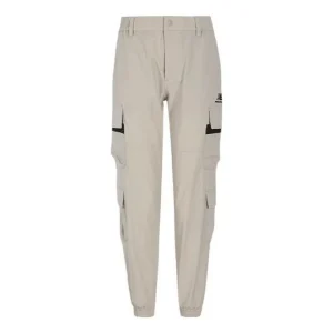 New Balance Workout Cargo Pants Asia Sizing 'Beige Black' NTA6N083-BEI