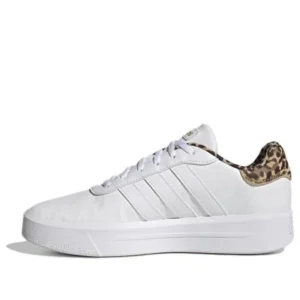 (WMNS) adidas Court Platform Shoes 'White Leopard' GW9786