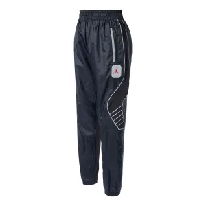 Men's Air Jordan 5 Legacy 3M Reflective Casual Sports Pants/Trousers/Joggers Black CU1671-010