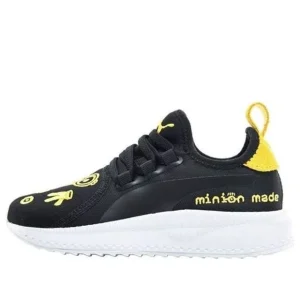 (PS) PUMA Minions Tsugi Apex Ac Sneakers Black/Yellow 366877-01