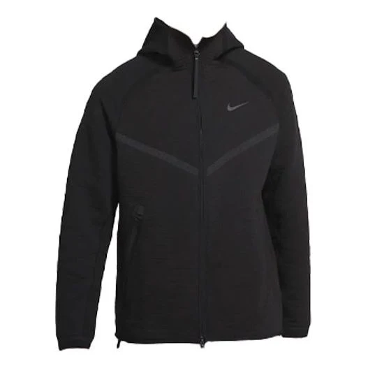 Nike Sportswear Tech Pack Windrunner Zipper Cardigan Hooded Jacket Black CU3599-010