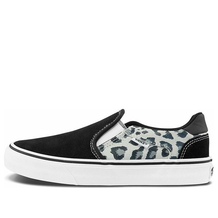 (WMNS) Vans Slip-On 'Black Leopard' VN0A3TL6A2S