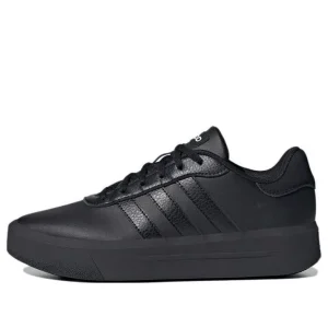 (WMNS) adidas Court Platform 'Black' GV8995