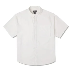 Converse Short Sleeve Basic Woven Shirt Asia Sizing 'White' 10025290-A03