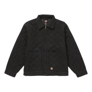 Supreme x Dickies Quilted Denim Work Jacket 'Black' SUP-FW21-370