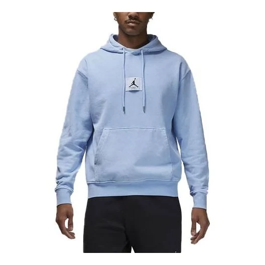 Air Jordan Logo Hoodie 'Baby Blue White' FB7291-425