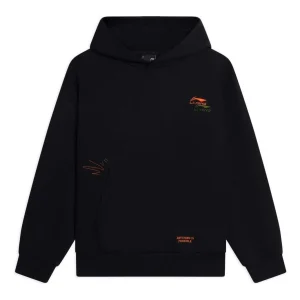 Li-Ning Anything Is Possible Graphic Hoodie 'Black' AWDSF73-9