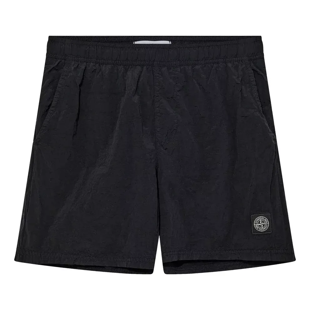 STONE ISLAND Nylon Metal Swimming Shorts 'Black' 8015B0943-A0029