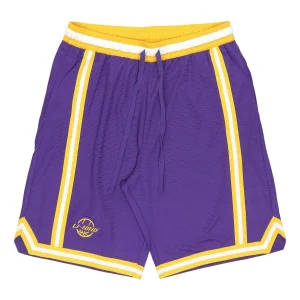 Li-Ning BadFive Quick Drying Basketball Shorts 'Purple Yellow' AAPR353-5