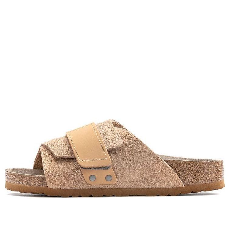 Birkenstock Kyoto Nubuck Suede Sandals 'Clay' 1022351