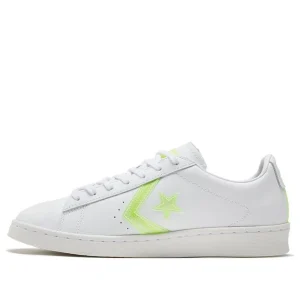 Converse Pro Leather Low 'Hi-Vis Collection - White Lemon Neon' 169505C