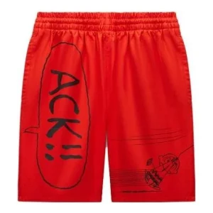 Converse x Peanuts Kite Short Asia Sizing 'Red' 10024377-A01
